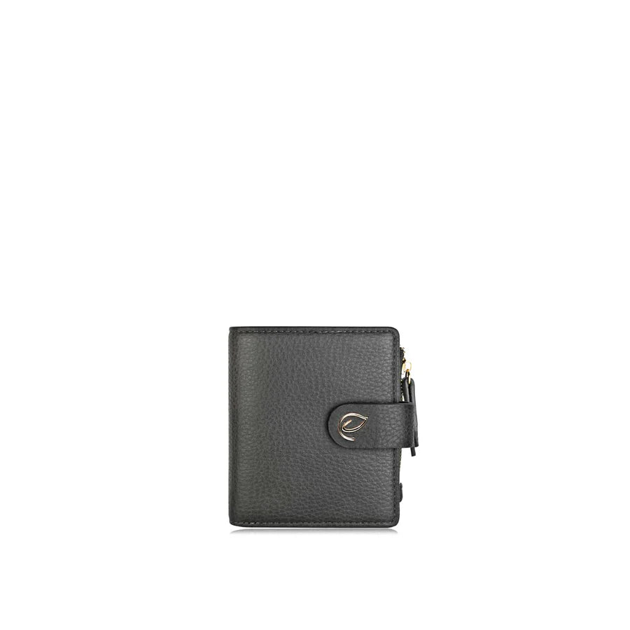 grey wallet with a brand logo on a white background - okotoks hc pharmacy