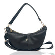 Black handbag with gold accents on a white background - okotoks hc pharmacy