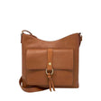 Brown crossbody bag on a white background - okotoks hc pharmacy