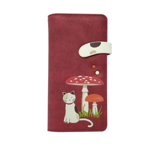 Espe Mushroom Vegan Leather Long Wallet - okotoks hc pharmacy