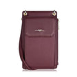 Purple crossbody bag with a visible brand logo on a white background - okotoks hc pharmacy