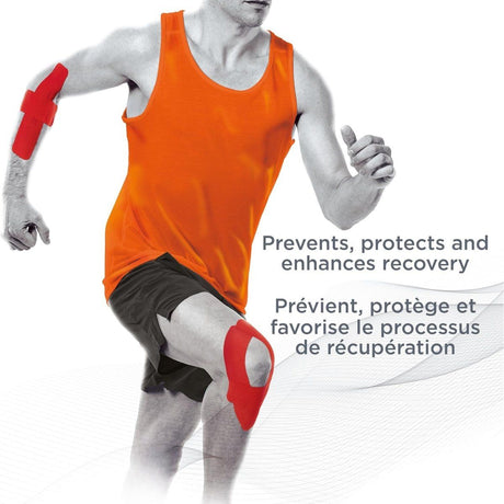 FORMEDICA Kinesio-Adhesive Strips - Red - okotoks hc pharmacy