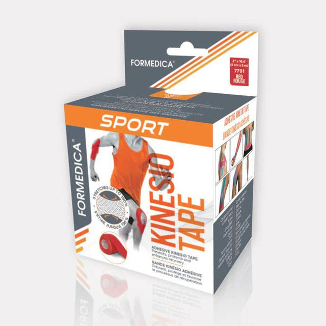 FORMEDICA Kinesio-Adhesive Strips - Red - okotoks hc pharmacy