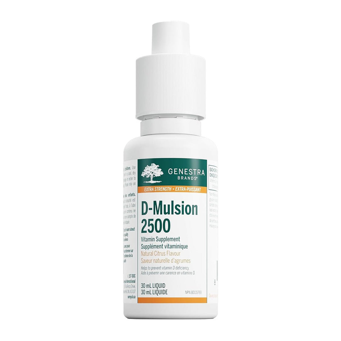Genestra D-Mulsion 2500 - 30mL - okotoks hc pharmacy