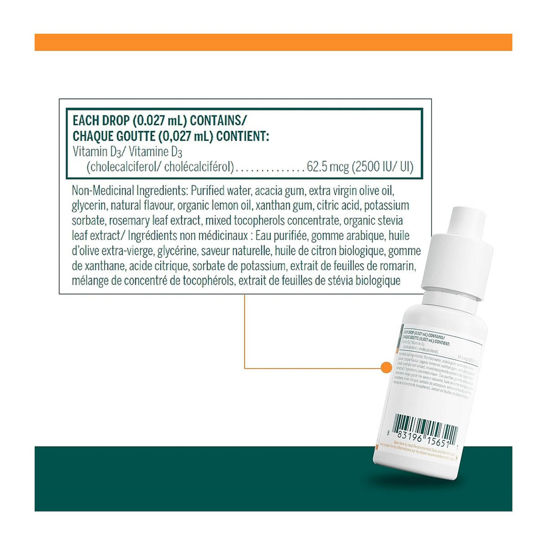 Genestra D-Mulsion 2500 - 30mL - okotoks hc pharmacy
