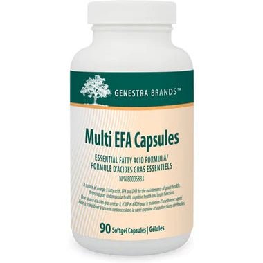 Genestra Brands Multi EFA Capsules bottle on a white background -  okotoks hc pharmacy