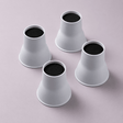 Gordon Ellis 14cm Derby Elephant Feet Furniture Leg Riser - 4 Pack - okotoks hc pharmacy