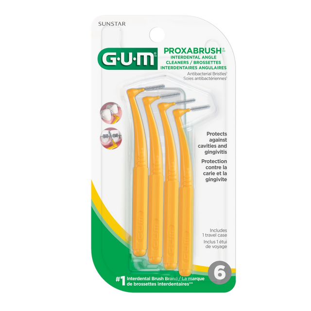 GUM Proxabrush Interdental Angle Cleaners - okotoks hc pharmacy