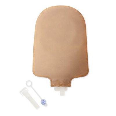 Hollister Premier™ One-Piece Urostomy Pouch – Convex Flextend™ Barrier - Cut up to 1 1/2" (38mm) Transparent - HOL 8478 - Okotoks HC Pharmacy