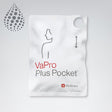 White pouch labeled 'VaPro Plus Pocket' with Hollister logo on a gray background - okotoks hc pharmacy