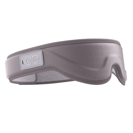 A gray electric eye mask with a control panel on the side, shown against a plain white background. - okotoks hc pharmacy