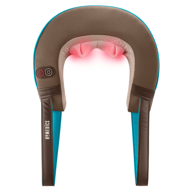 Neck massager with red light on a white background - okotoks hc pharmacy