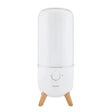White humidifier with wooden legs on a white background - okotoks hc pharmacy