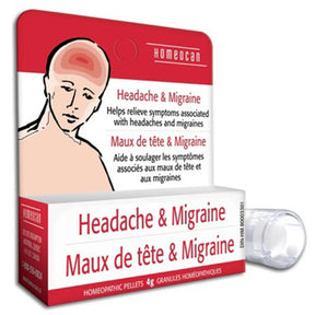 Homeocan headache and migraine 4g - Okotoks HC Pharmacy