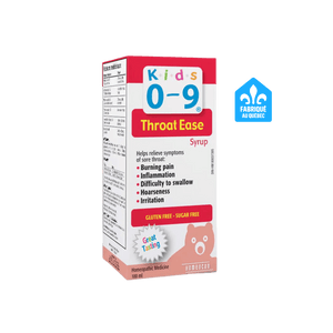 Homeocan kids 0-9 throat ease syrup 100ml - Okotoks HC Pharmacy