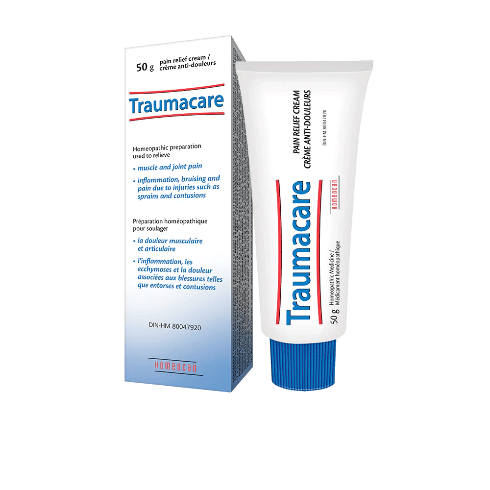 homeocan traumacare pain relief cream 50g - Okotoks HC Pharmacy