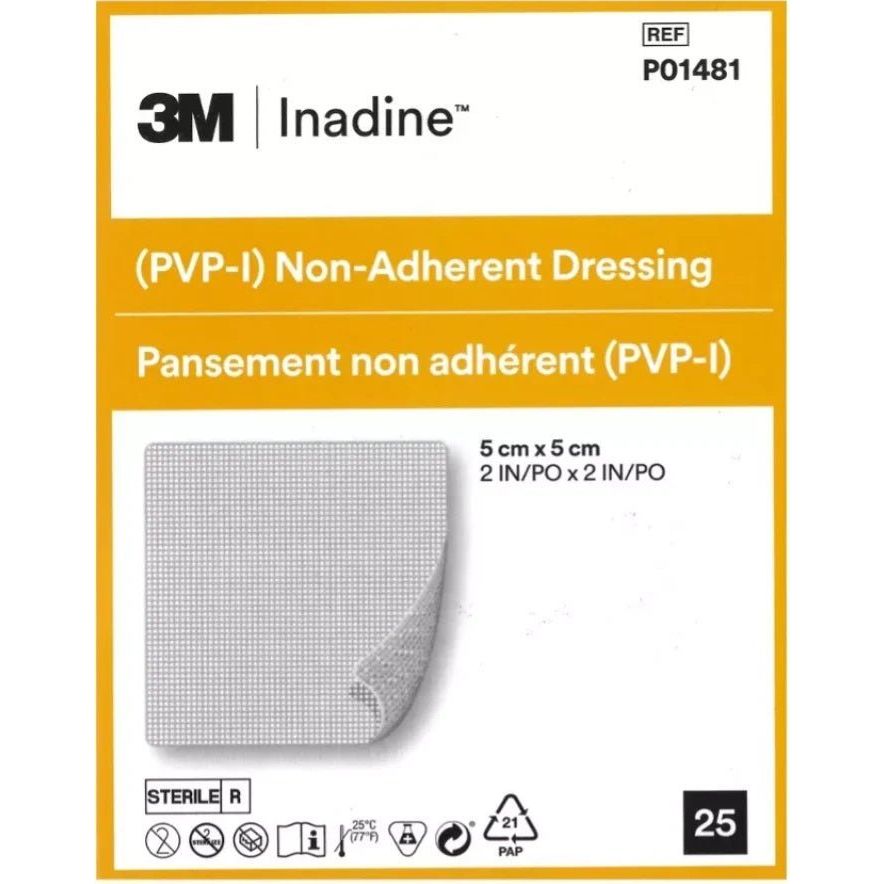 Inadine PVP - I, Non - Adherent Dressing - Okotoks HC Pharmacy