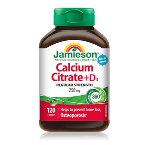 Jamieson calcium citrate + d3 120 caplets - Okotoks HC Pharmacy