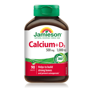 Jamieson calcium vitamin d3 500mg 90 caplets - Okotoks HC Pharmacy