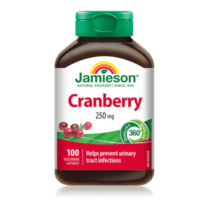 Jamieson cranberry 250mg 100 capsules - Okotoks HC Pharmacy