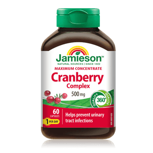 Jamieson cranberry complex 500mg 60 capsules - Okotoks HC Pharmacy