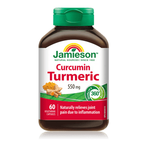 Jamieson curcumin tumeric 550mg 60 capsules - Okotoks HC Pharmacy