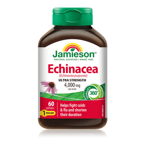 Jamieson echinacea 4000mg 60 softgels - Okotoks HC Pharmacy
