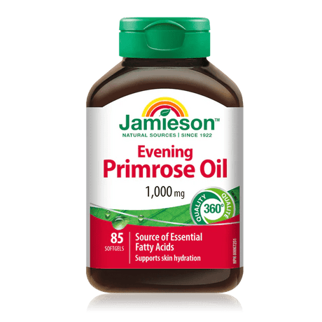 Jamieson evening primrose oil 1000mg 85 softgels - Okotoks HC Pharmacy
