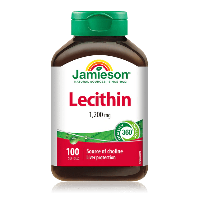 Jamieson lecithin 1200mg 100 softgels - Okotoks HC Pharmacy