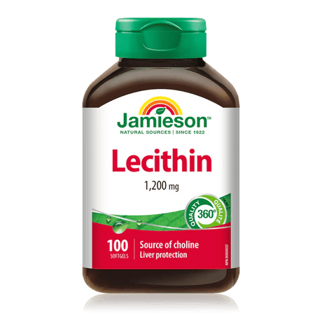 Jamieson lecithin 1200mg 100 softgels - Okotoks HC Pharmacy