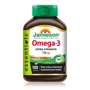 Jamieson omega 3 700mg 100 softgels - Okotoks HC Pharmacy
