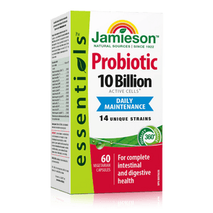 Jamieson probiotic 10 billion 60 capsules - Okotoks HC Pharmacy