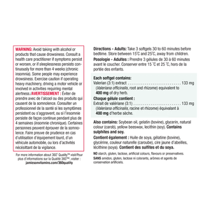Product label with warning and directions text on a white background - okotoks hc pharmacy