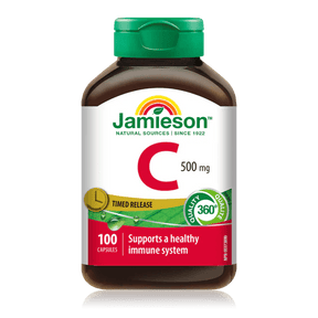 Jamieson vitamin c timed release 500mg 100 capsules - Okotoks HC Pharmacy