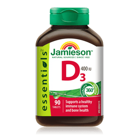 Jamieson vitamin d3 400iu 90 tablets - Okotoks HC Pharmacy