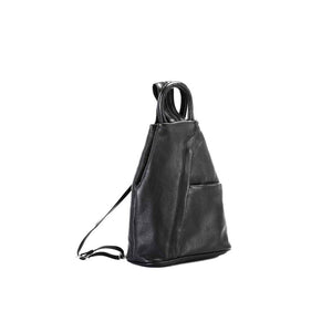 JBG Leather Backpack - Black 58A - okotoks hc pharmacy