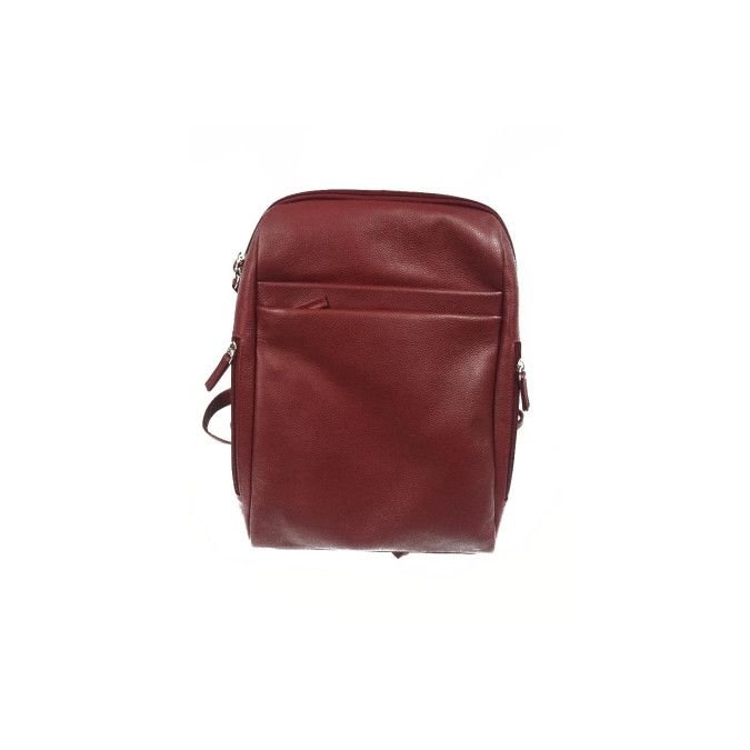 red backpack on a white background - okotoks hc pharmacy