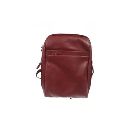 red backpack on a white background - okotoks hc pharmacy