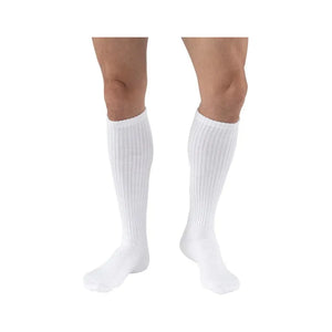 Jobst Sensifoot Diabetic Socks Knee High White - Okotoks HC Pharmacy