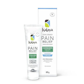 Kalaya Pain Relief Cream packaging on a white background - okotoks hc pharmacy