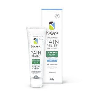 Kalaya Pain Relief Cream packaging on a white background - okotoks hc pharmacy