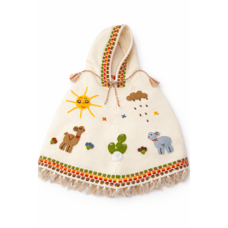 Children's hooded jacket with embroidered designs on a white background - okotoks hc pharmacy