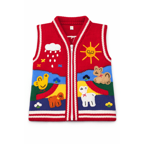 Kids Knitted Vest 75414 - okotoks hc pharmacy