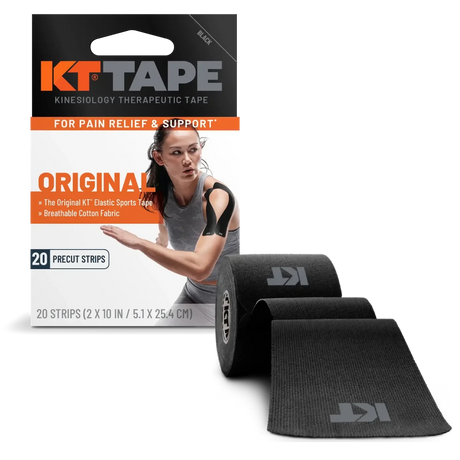 KT Tape Original Cotton Elastic Sports Tape black - okotoks hc pharmacy