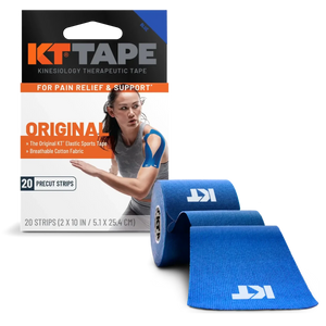 KT Tape Original Cotton Elastic Sports Tape blue - okotoks hc pharmacy