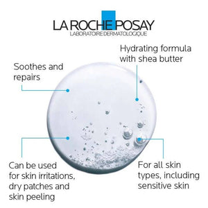 La Roche-Posay product with text highlighting features on a white background - okotoks hc pharmacy
