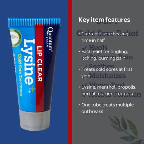 Lipclear Lysine + Cold Sore Treatment - okotoks hc pharmacy