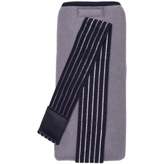 Gray fabric with a black and white striped pattern on a white background - okotoks hc pharmacy