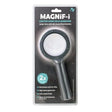 MAGNiF-i hand-held magnifier packaging with text on a white background - okotoks hc pharmacy 