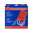 Hot water bottle with fountain syringe packaging on a white background - okotoks hc pharmacy